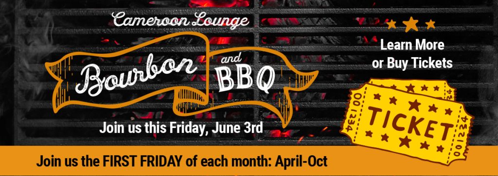 BBQ Bourbon and cigars event!